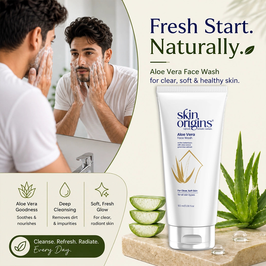 Skin Origins Aloe Vera and Green Tea Face Wash