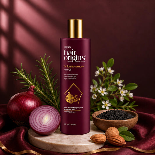 Elder's Hair Origins Onion Rosemary Hair Oil